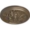 Ekena Millwork Katheryn Ceiling Medallion (Fits Canopies up to 2 1/8"), 14 1/2"OD x 2 3/4"P, Warm Silver CM14KTWSS - alternate 2
